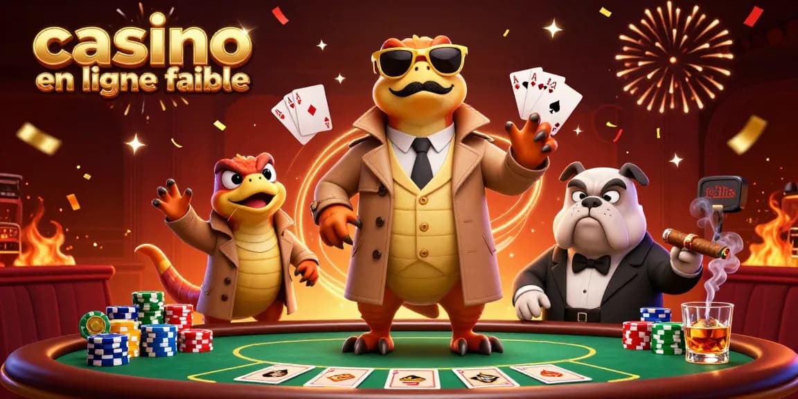 Jouez avec confiance dans un casino en ligne fiable où les raptors se déguisent pour l'entrée VIP.