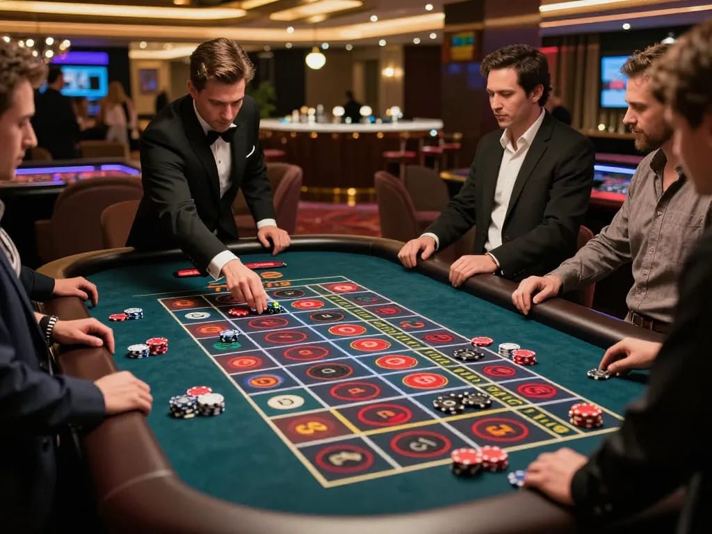 Experience the thrill of gojekpot with exciting roulette gameplay at a modern casino