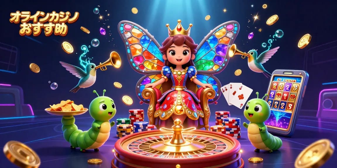 オンラインカジノ おすすめで楽しむ華やかなカジノゲームのシーン