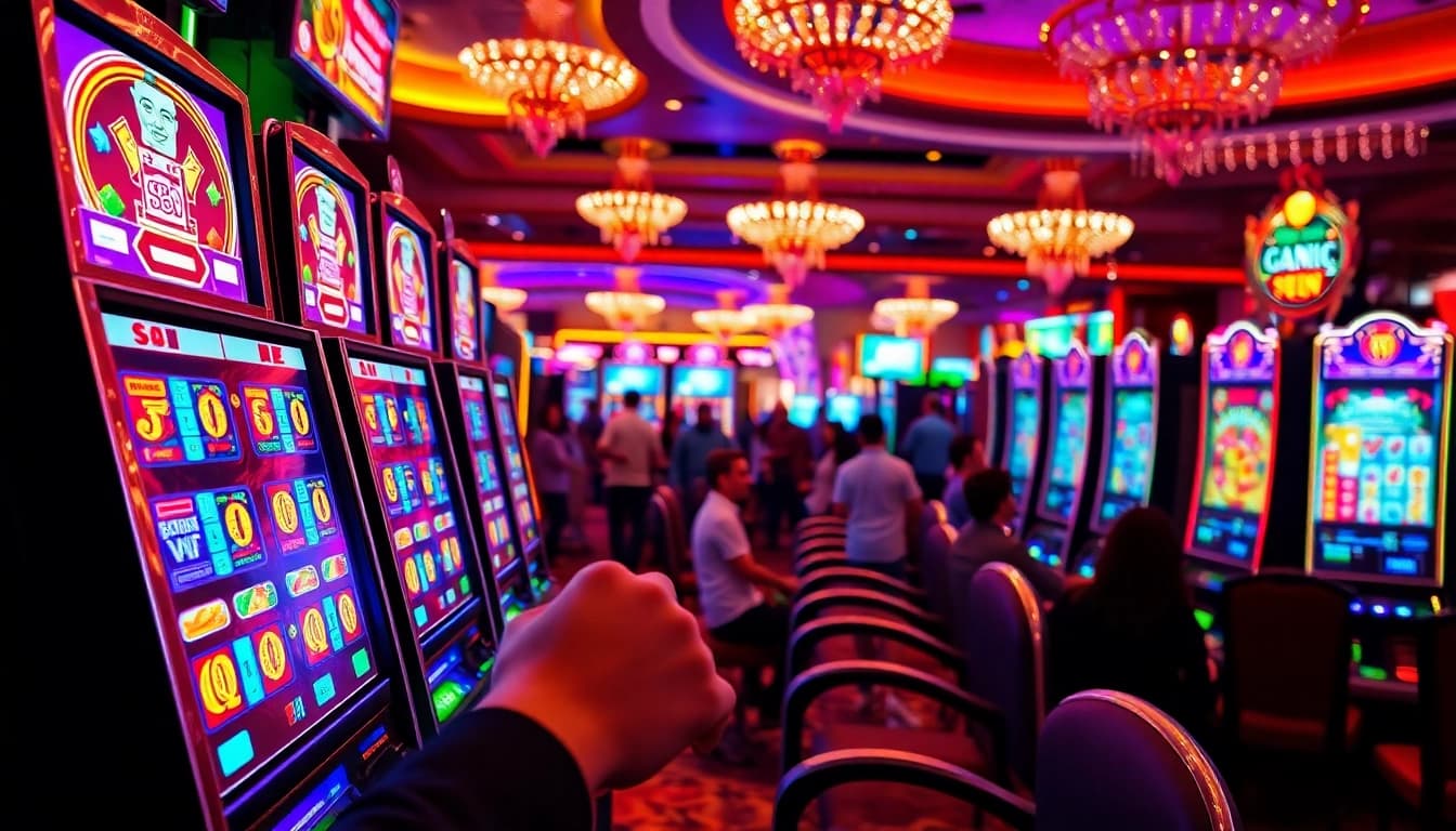 Experience the thrill of the Non gamstop Casino Uk with vibrant slot games and energetic players.
