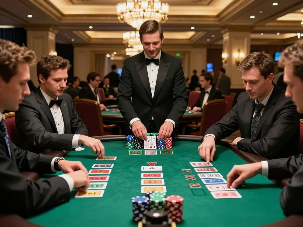 Experience the excitement of online casinos Canada with a high-stakes blackjack game at a luxurious table