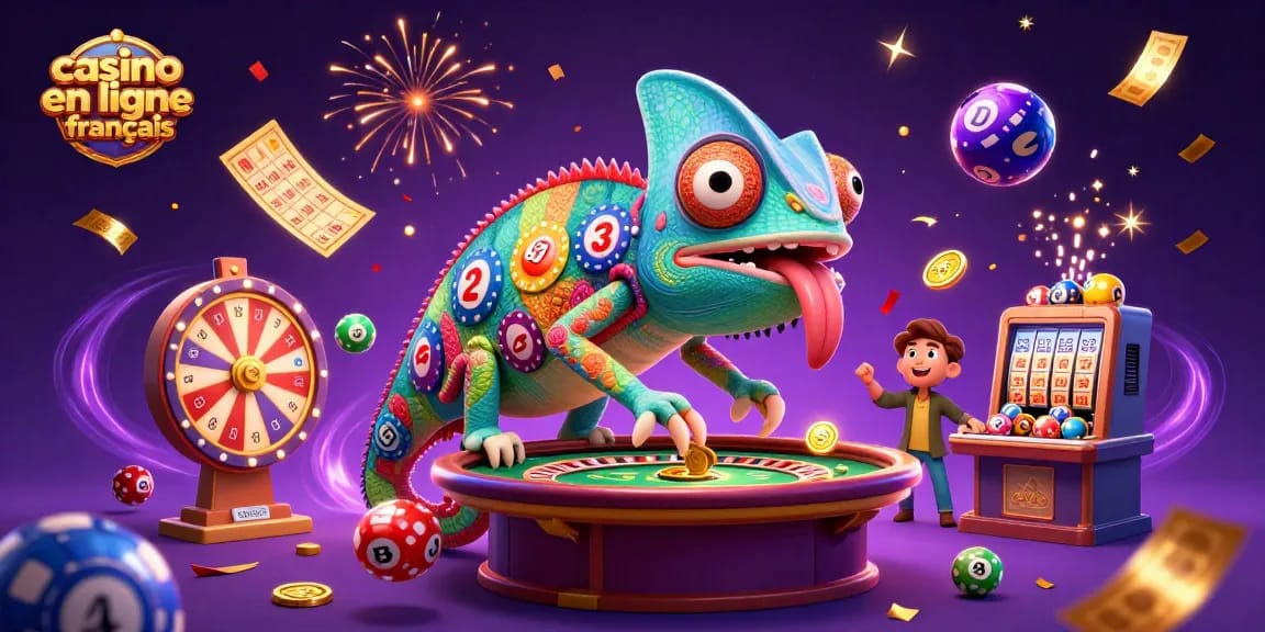 Jouer à des jeux palpitants sur le casino en ligne français avec fête de couleurs et de joie