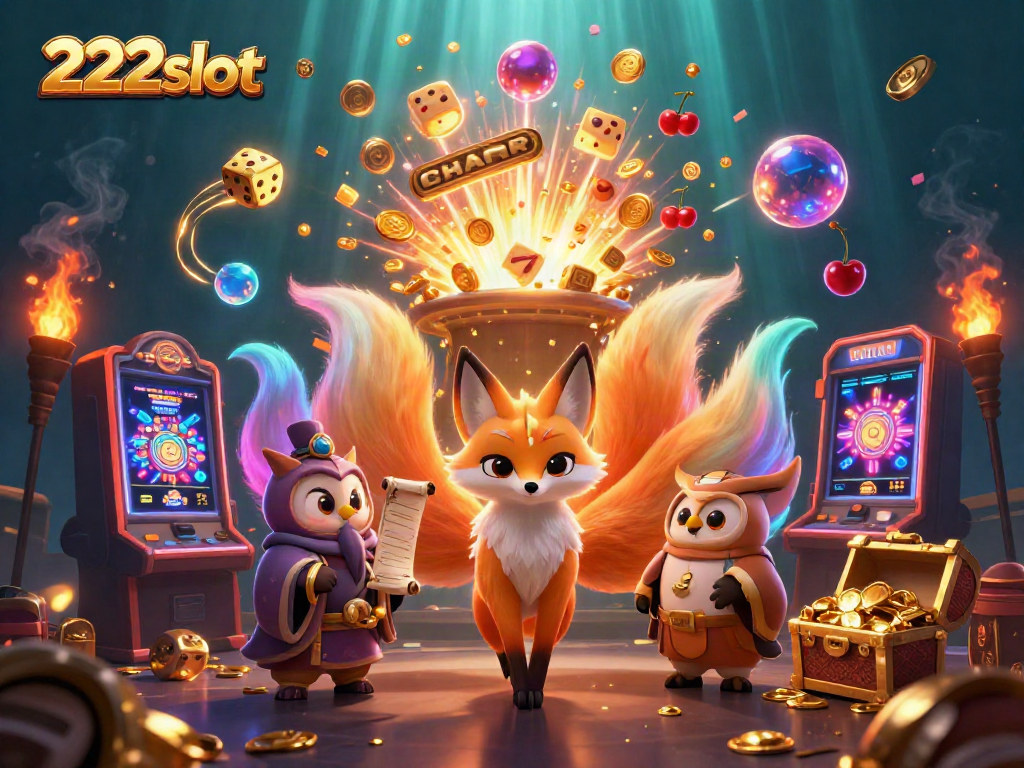Permainan seru di 222slot dengan pemasangan slot dan simbol jackpot yang meledak.