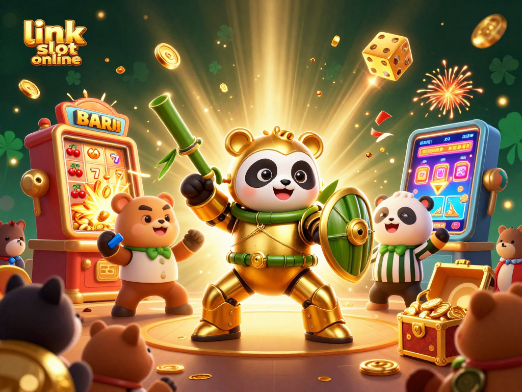 Menangkan permainan di link slot online dengan ilustrasi slot yang penuh aksi dan kejutan jackpot.