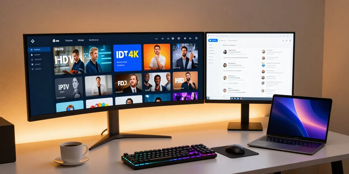 Iron tv : logiciel IPTV moderne offrant streaming HD, 4K, et intégration multiplateforme.