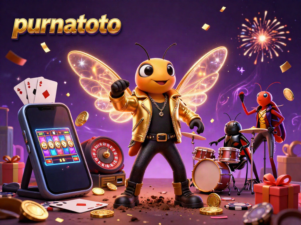Menggenggam peluang di purnatoto, cicada rock star dan band kami tampil meriah bersama slot game menggoda.