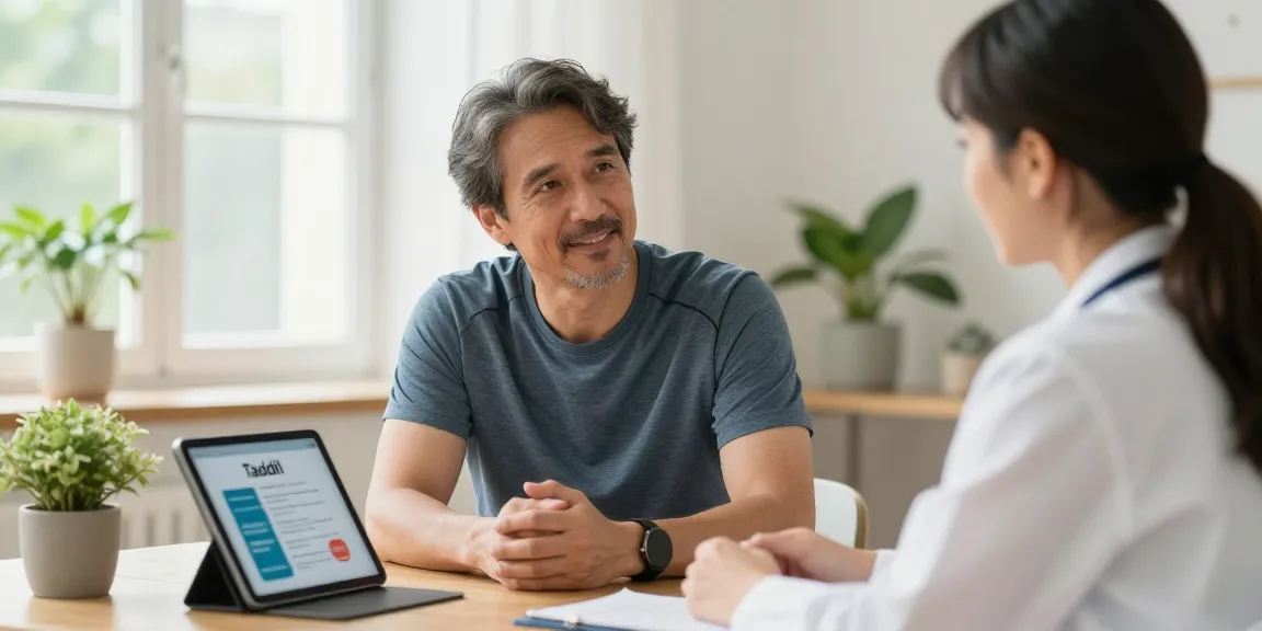Tadalafil consultations for erectile health improvement in a warm home setting