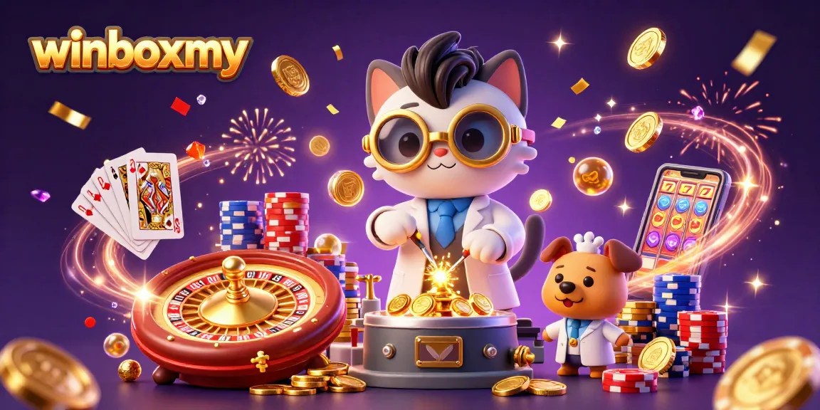 Experience winboxmy's thrilling gameplay with vibrant graphics and engaging casino elements.