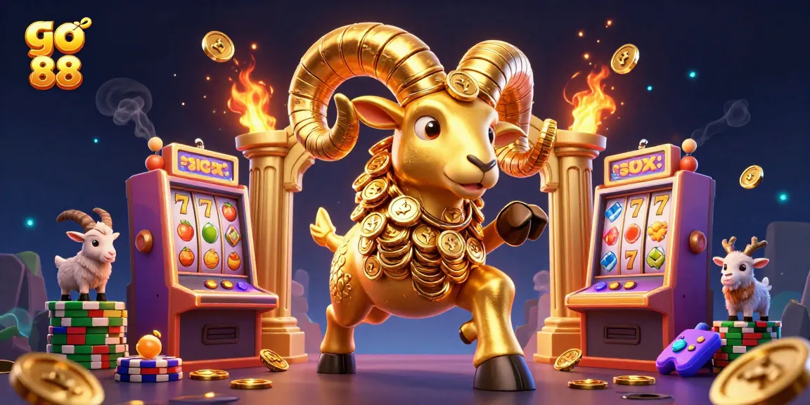 Experience thrilling gaming excitement at go 88 with colorful slot machines and animated characters in action.