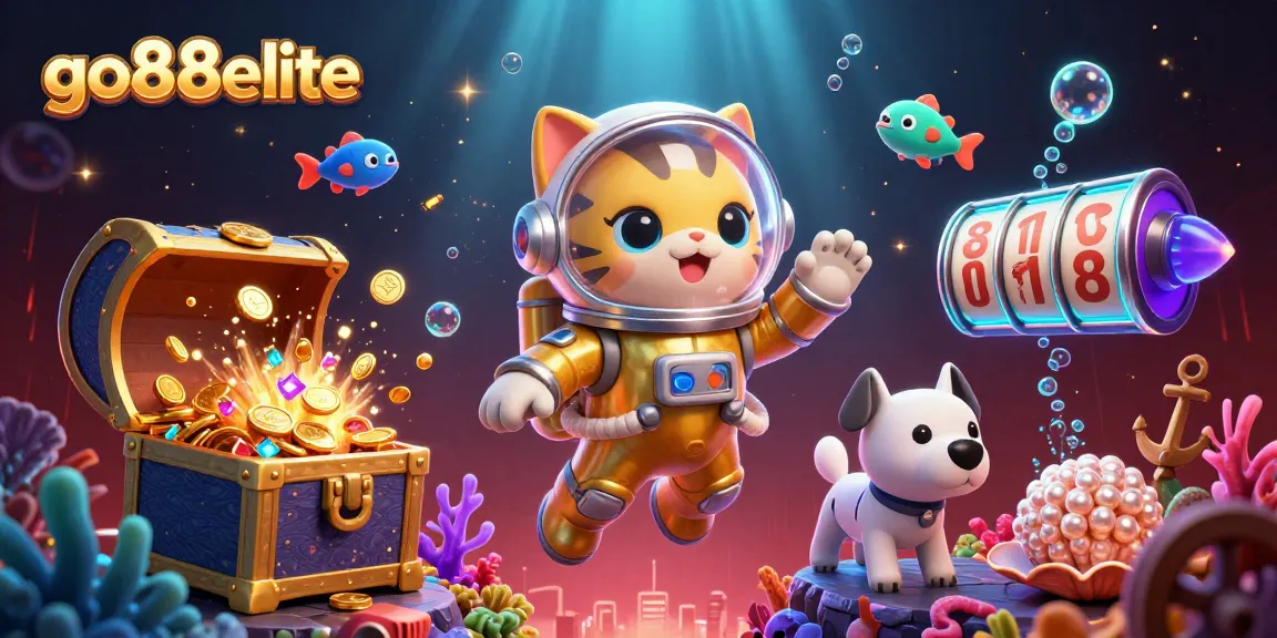 Experience thrilling games at go88elite with vibrant visuals, showcasing a unique casino universe.