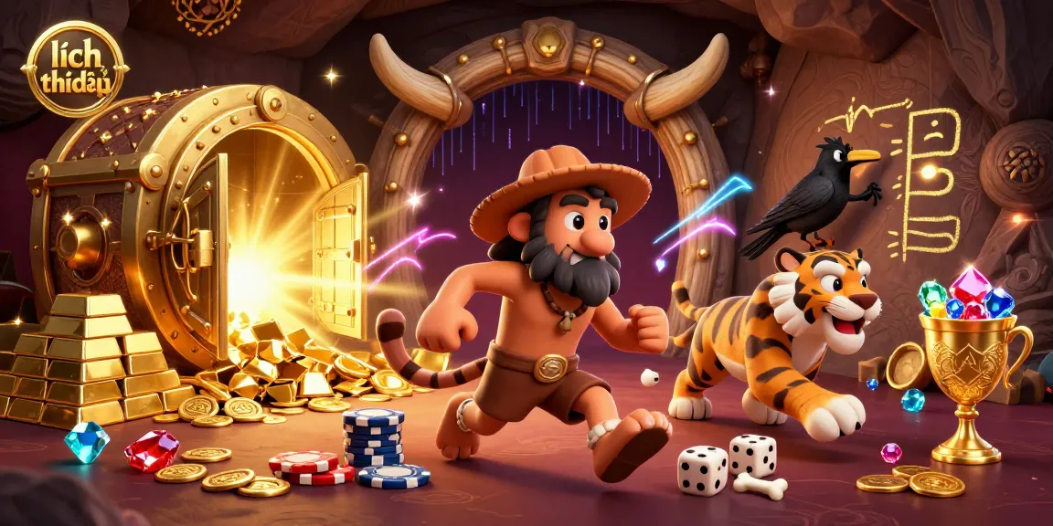 Experience the excitement of lịch thi đấu with a vibrant animated scene capturing essential betting elements.