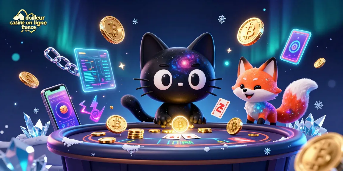 Jouer au meilleur casino en ligne France avec des personnages 3D dans un décor cosmique vibrant.
