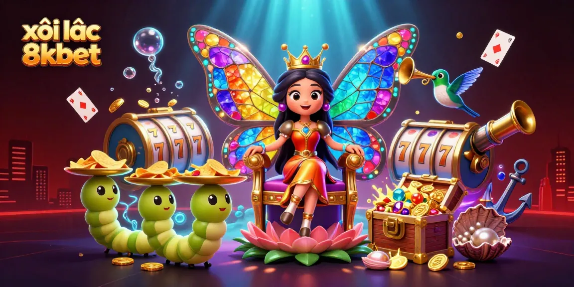 Experience the excitement of xôi lạc 8xbet with vibrant casino elements and treasures