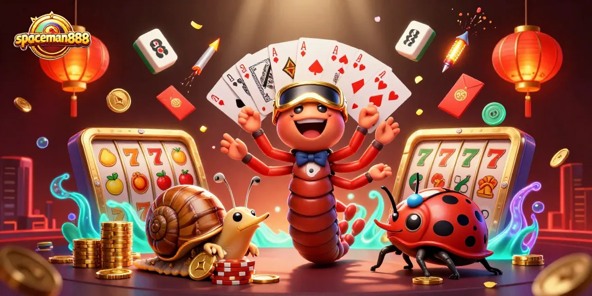 Experience high-stakes gaming with spaceman888 where colorful slots and cheerful characters create excitement.
